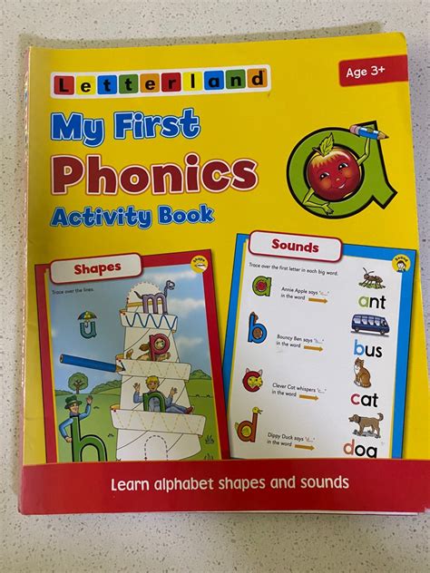Letterland My First Phonics Activity Book Hobbies And Toys Books