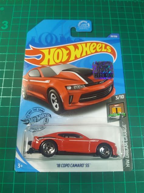 Hot Wheels Dollar General Exclusive Recolour Copo Camaro Ss Factory Sealed Hobbies