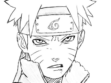 A Naruto Sketch By Marquan Neal On Dribbble