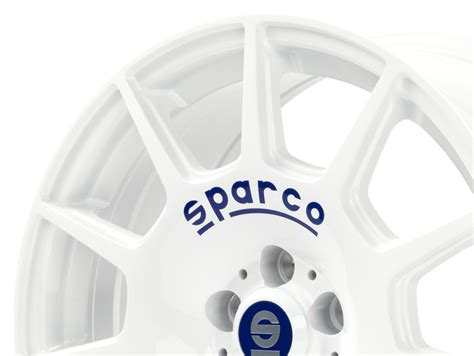 Sparco Terra White Blue Lettering Felgenoutletde