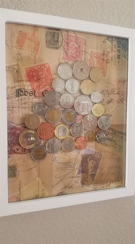 What To Do With Foreign Coins Travel Paper Backing From Michaels