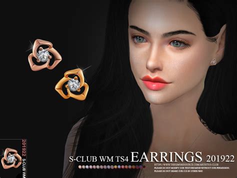 Earrings 3 Swatches Hope You Like Thank You Found In Tsr Category