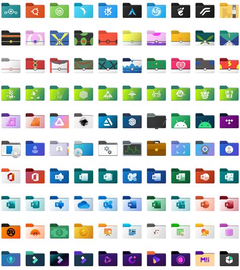 Windows 10 Coloured Folder Icons By Abs96 On Devianta