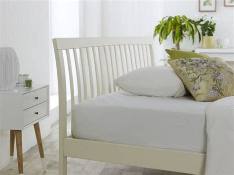 Limelight Ananke 4ft Small Double Butter Milk Wooden Bed Frame By