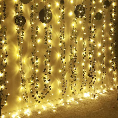 ivy curtain string light pack roomtery