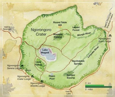 Ngorongoro Crater Safaris Travel To Ngorongoro Crater Wild Voyager