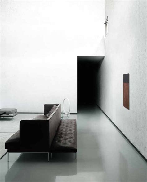 Piero Lissoni Lipp Sofa And Bench Interior Architecture Minimalist