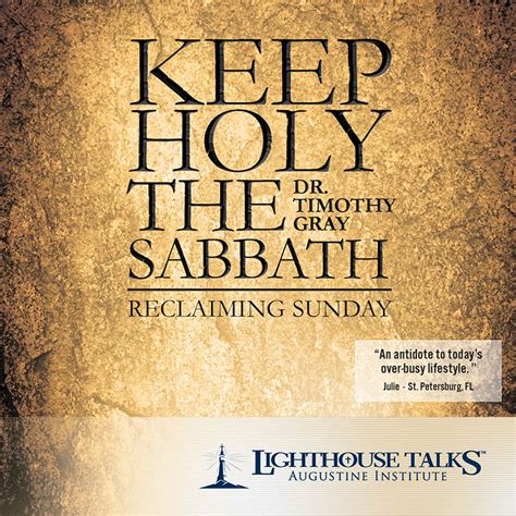 Keep Holy The Sabbath