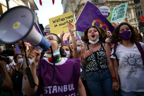 Protests In Turkey After Government Withdraws From Istanbul Convention