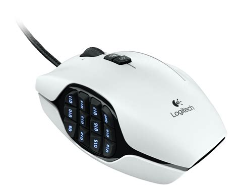 Logitech G600 Mmo Gaming Mouse White