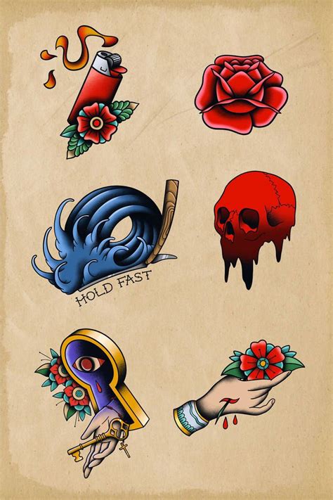 Neo Traditional Tattoo Flash By Ivebeencalledmax Traditional Tattoo
