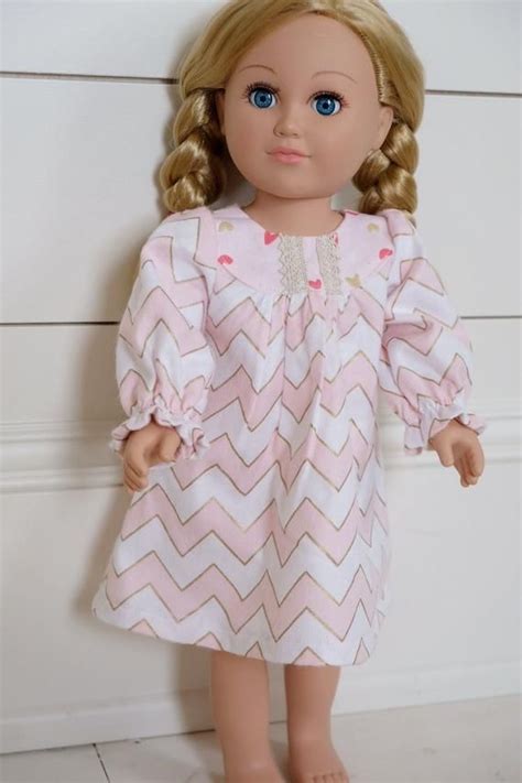18 Inch Doll Nightgown Surprise Your Loved One With A Beautifully Handmade Nightgown Made With
