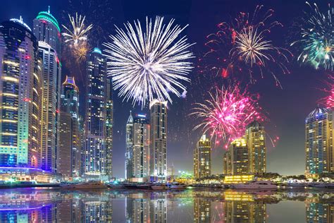 New Year 2018 Fireworks In Dubai Uae Latest Events In Uae