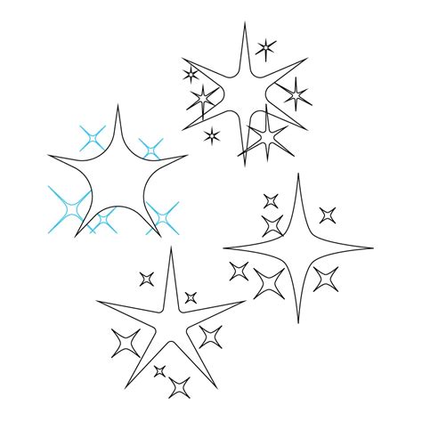 How To Draw Easy Stars How To Draw A Star Step By Step Drawing