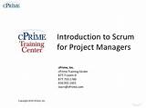 Pictures of Scrum Project Management Training
