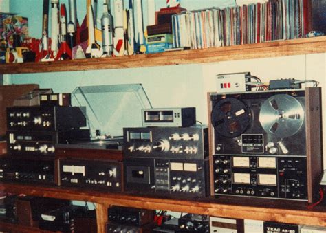 A 1970s Teenagers Bedroom Vintage Stereo Equipment