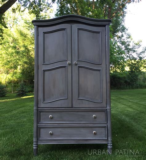 Urban Patina: Authentically Crafted Home + Gift: Painted Armoire: Furniture Makeover