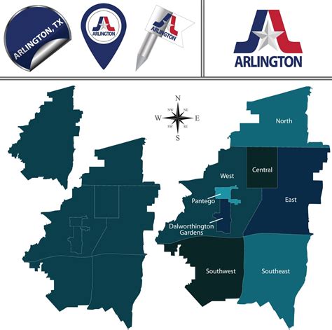 Map Of Arlington Texas Area What Is Arlington Known For Best