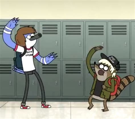 High School Mordecai And Rigby Regular Show Wiki Fandom