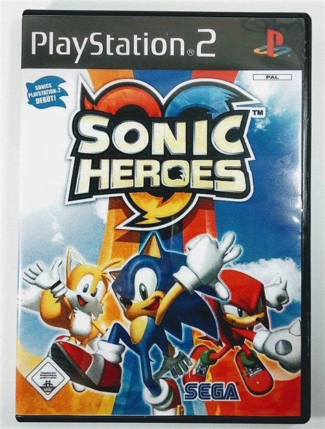 Sonic Heroes Ps2 Sebo Dos Games 10 Anos
