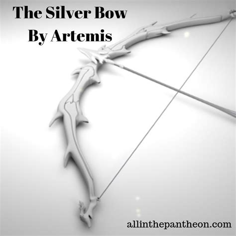 The Silver Bow By Artemis Silver Bow Artemis Goddess Artemis