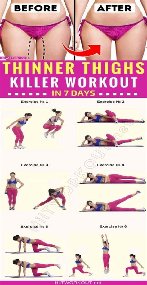 Simple Exercises To Get Thinner Thighs In Just Days Thinner