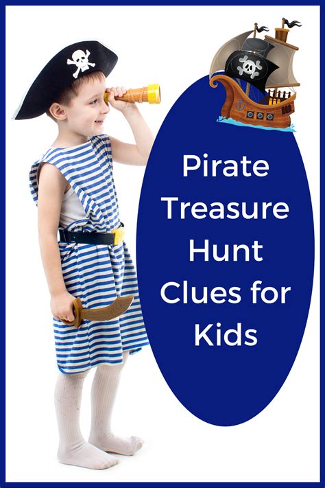 Outdoor Pirate Treasure Hunt For Kids Pirate Scavenger Hunt Clues