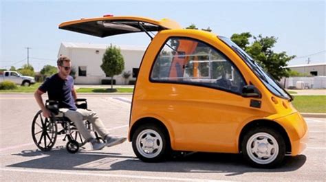 Rehab Electric Car Designed By A Hungarian Company For Disables