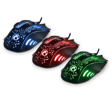Imice X9 Gaming Muis 5000dpi Led Optical Usb Wired Gamer Mouse Computer