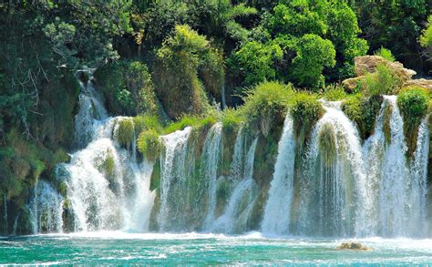 Croatia Plitvice Lakes National Park Waterfalls Croatia