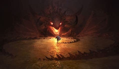 Wallpaper Fantasy Art Night Dragon Cave Formation Darkness