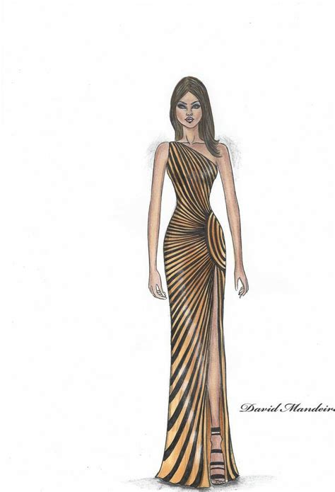 Pin By Pinner On Vestidos J Fashion Illustration Dresses Fashion