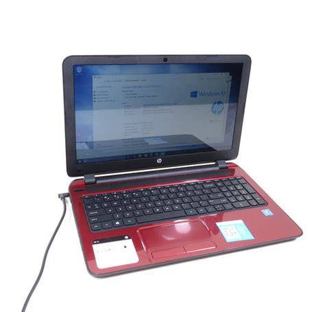 Hp 15 F272wm 156 Red Laptop Intel Pentium N3540 216ghz 4gb 500gb Hdd