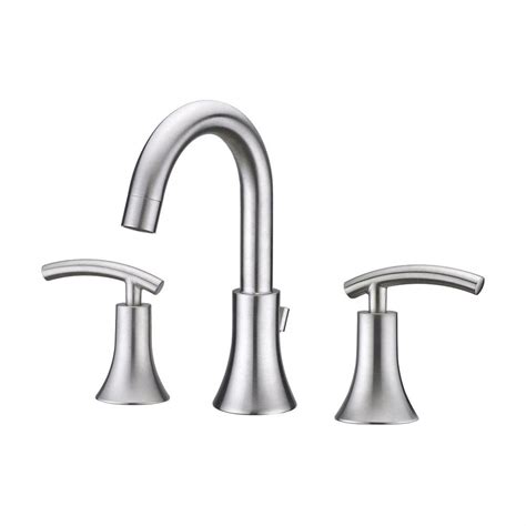 Choose a set of brushed nickel roman tub faucets to give your bathtub a classic finish. Ultra Faucets Contemporary 8 in. Widespread 2-Handle ...