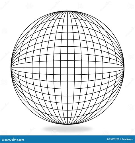 Globe Linescircles Stock Photos Image 23835223