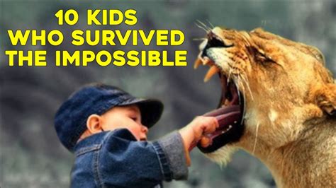 10 Kids Who Survived The Impossible Youtube