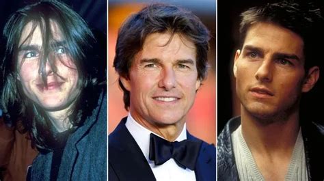 Tom Cruises Long Lasting Good Looks From Young Hunk To Top Gun Veteran