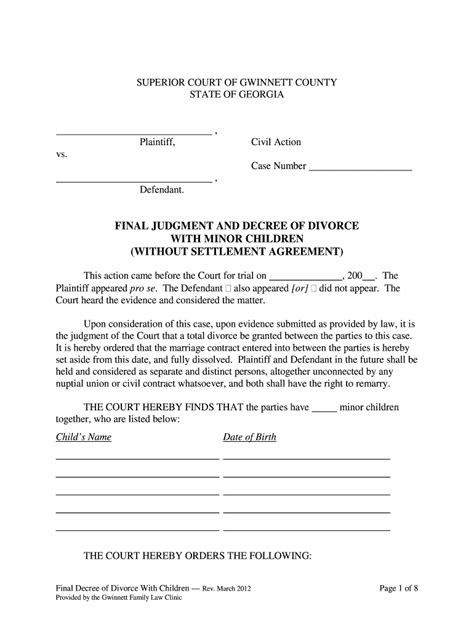 What Does A Divorce Decree Look Like Fill Out And Sign Online Dochub