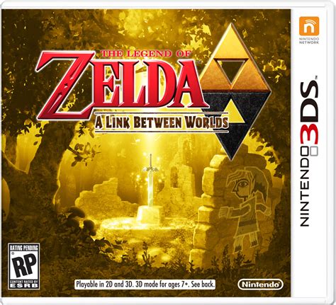 here s the gorgeous box art for zelda a link between worlds plus release date my nintendo news