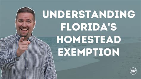 Understanding Floridas Homestead Exemption Youtube