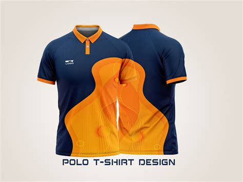 Polo T Shirt Design Front And Back Part Design On Behance