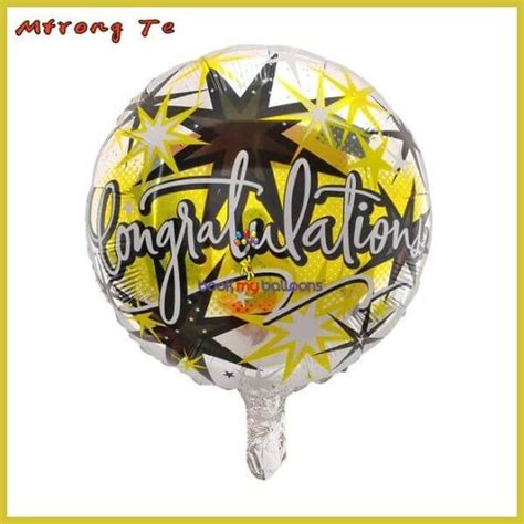 Congratulations Printed Helium Foil Balloons Price In Bangalore