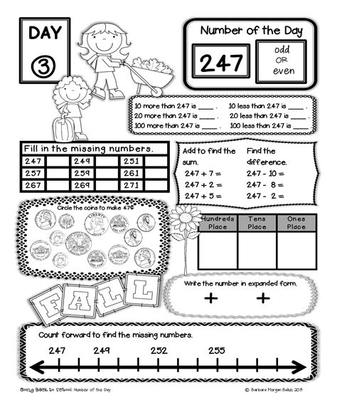 Second Grade Number Of The Day What Do You Do To Practice Place Value