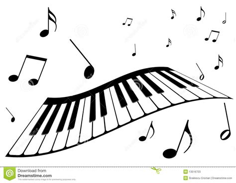 Piano Clipart Black And White Free Download On Clipartmag