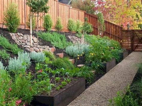 How To Landscape Backyard With A Slope Landscaping Slope Front Backyard