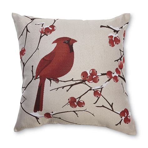 Seasonal Decorative Throw Pillow Cardinal Home Home Decor