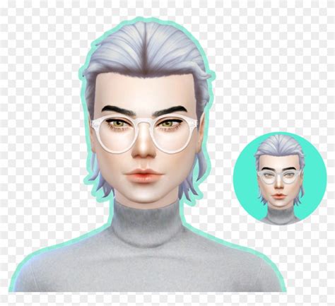 The Sims Forums Sims 4 Cc Maxis Match Glasses Hd Png Download