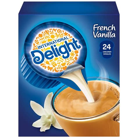 International Delight French Vanilla Coffee Creamer Singles 24 Count