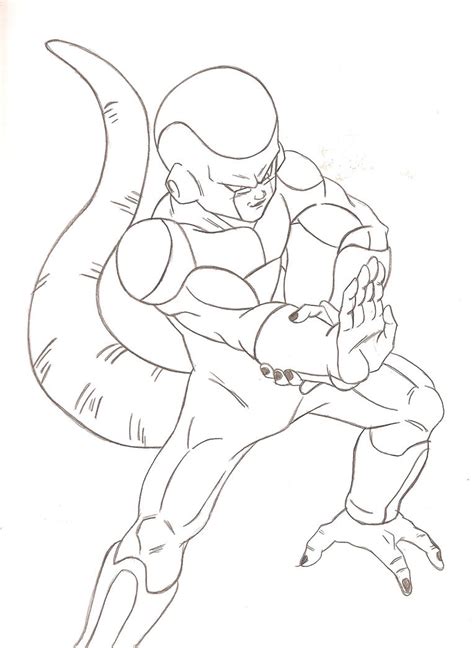 Frieza Coloring Page