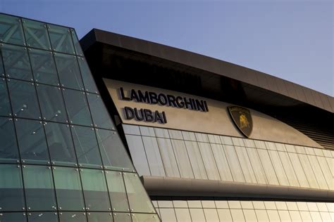 Lamborghini Showroom Dubai Paul Tans Automotive News